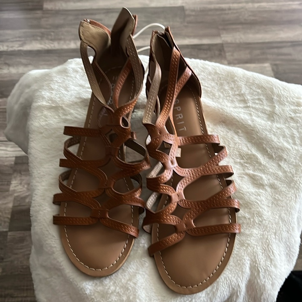 Esprit women’s sandals size 7 used. New no box.